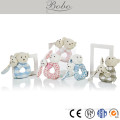EN71 Promotional plush baby rattles,baby gift